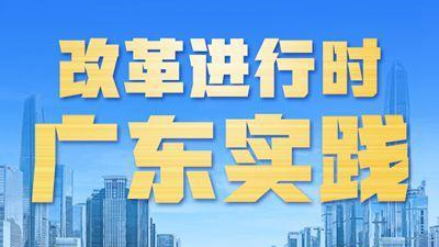 改革進(jìn)行時·廣東實(shí)踐