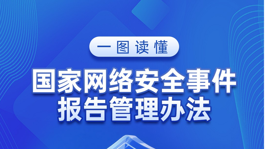 一圖讀懂｜國家網(wǎng)絡安全事件報告管理辦法