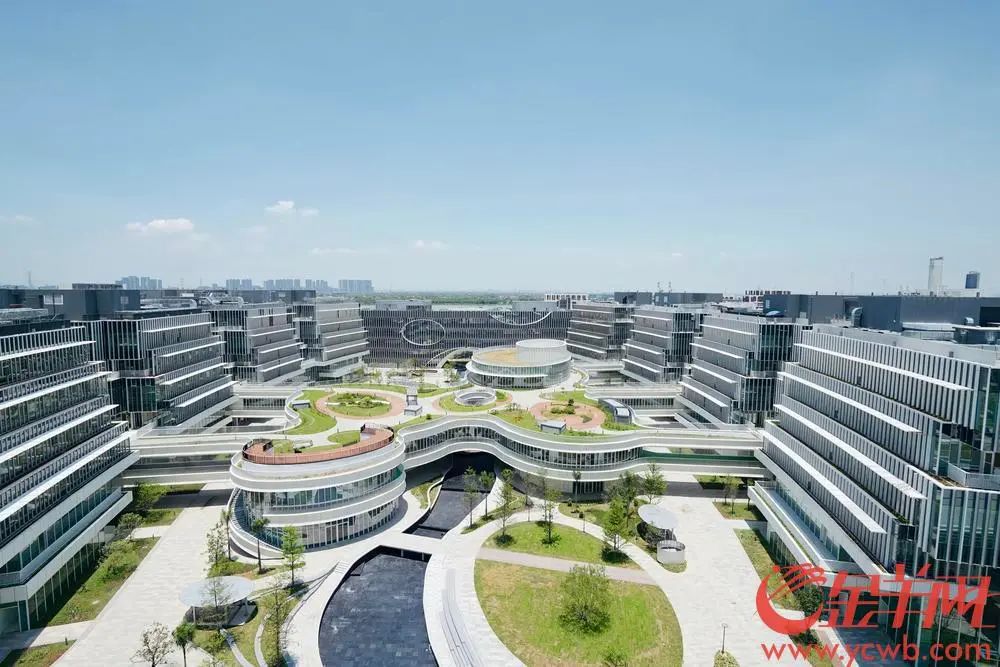 港科大(廣州)校園俯瞰圖 羊城晚報資料圖