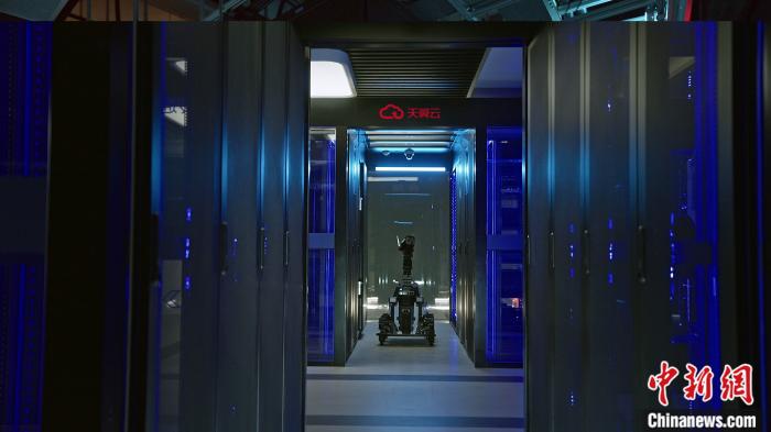 中國(guó)電信天翼云數(shù)據(jù)中心。 中國(guó)電信供圖。