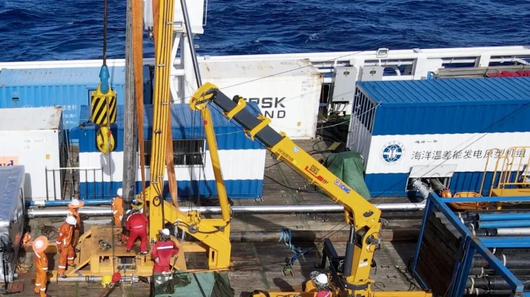 海洋溫差能發(fā)電原型機(jī)組 奚曉謙 攝
